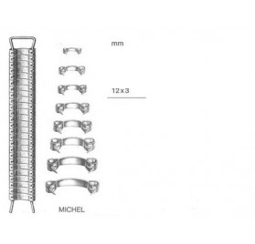 AGRAFES MICHEL 12mm (100Uds.)