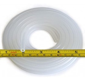 Tubo de Silicona Pura Ø6mm x 10mm (Metro)