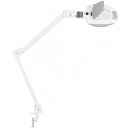 Lámpara Lupa Led 5 Dioptrias con Mordaza para Mesa