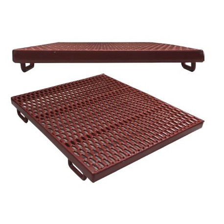 Rejilla Plastificada para jaulas Inox. 87x69cm (PAR)