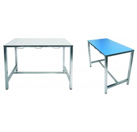 Mesa de Consulta Fenólica Blanca