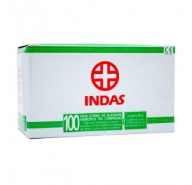 Apósito de Gasa Plegada Estéril para Uso en Curas