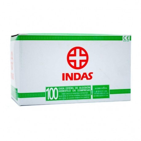 Apósito de Gasa Plegada Estéril para Uso en Curas