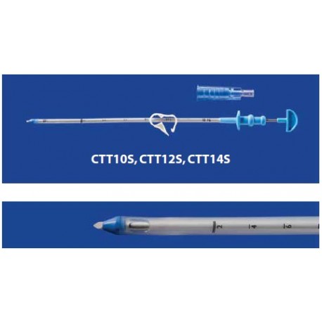 10Fr Ø3,3mm x 19cm con Clamp y Adaptador