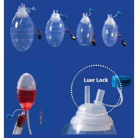 Granada de Succión de 100 cc con Válvula Unidireccional