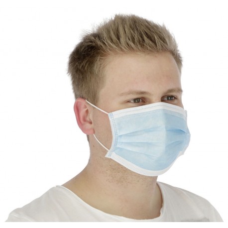 Mascarilla Quirúrgica 3 Capas (50 Uds.)