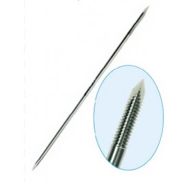 Agujas ROSCA NEGATIVA en Punta