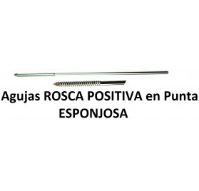 Agujas ROSCA POSITIVA en...