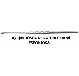 Agujas ROSCA NEGATIVA...