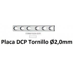 Placas DCP Tornillo Ø2,0mm...