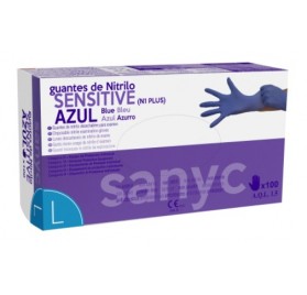 Guantes de Nitrilo Sin Polvo SENSITIVE