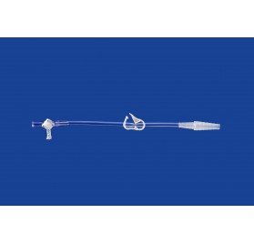 Adaptador de Sonda Torácica con Llave de Paso