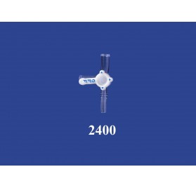 Adaptador de Sonda Torácica con Llave de Paso