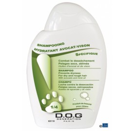 Champú DOG GENERATION Hidratante de Aguacate-Visón 250ml