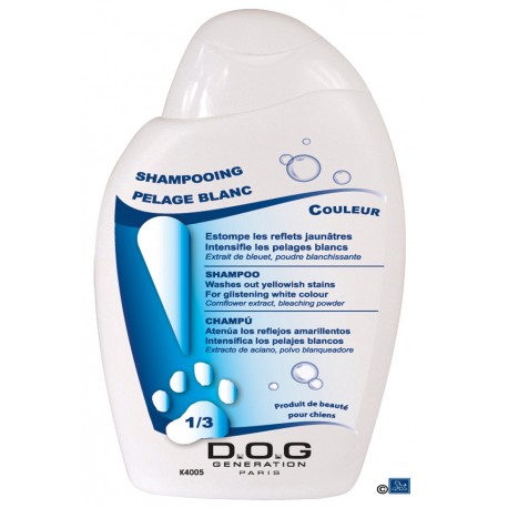 Champú DOG GENERATION para Mantos Blancos 250ml